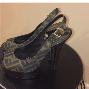 Fendi slingback sandals